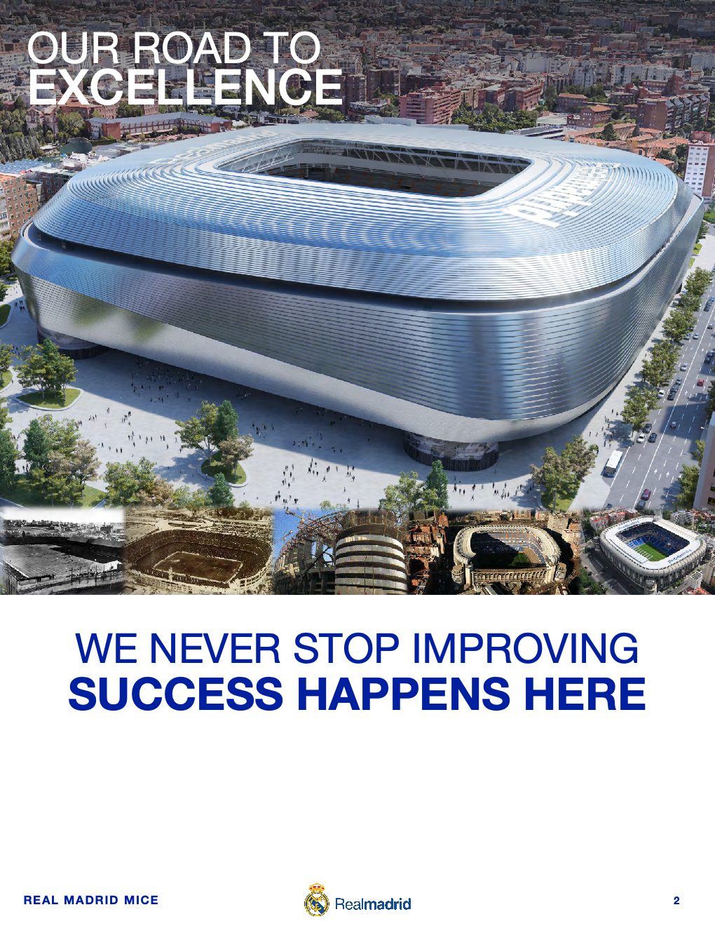 Estadio Santiago Bernabéu - Medium-Size Events & Conventions — página 2