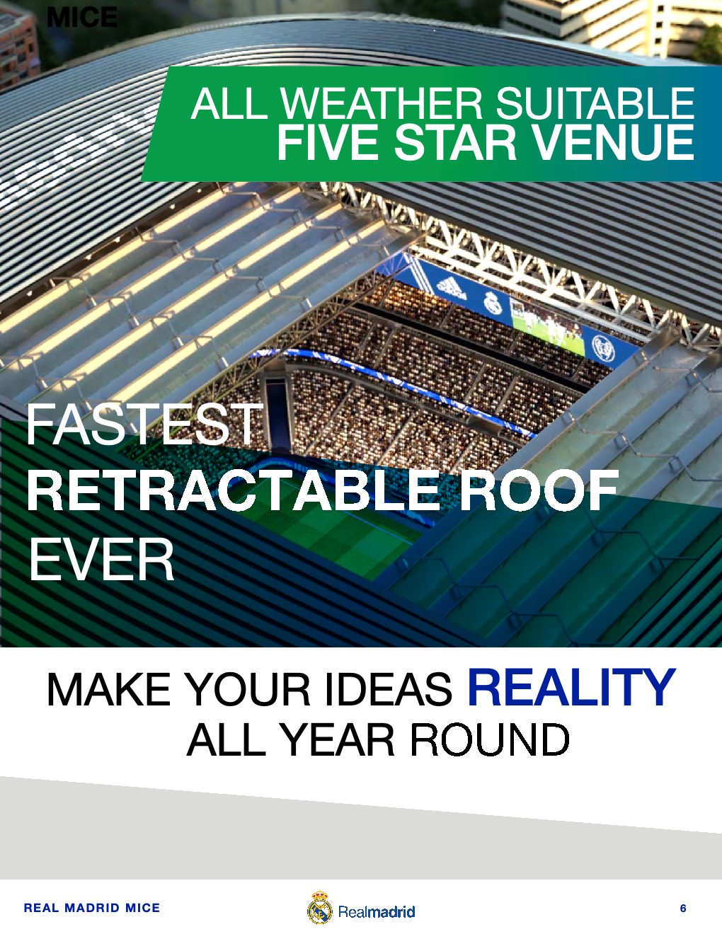 Estadio Santiago Bernabéu - Medium-Size Events & Conventions — página 6