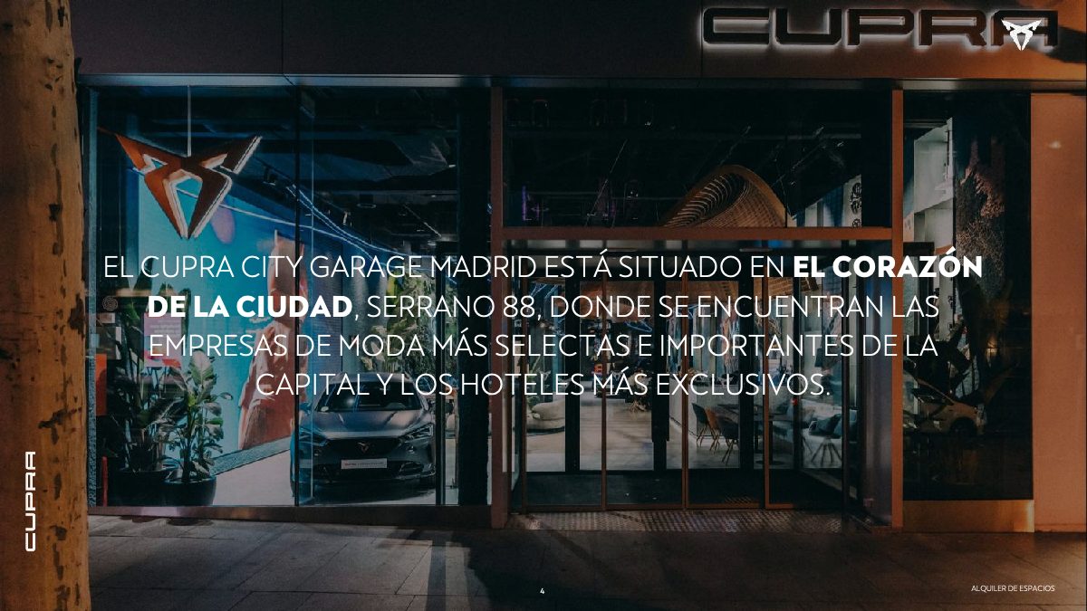 CUPRA City Garage Madrid — página 4